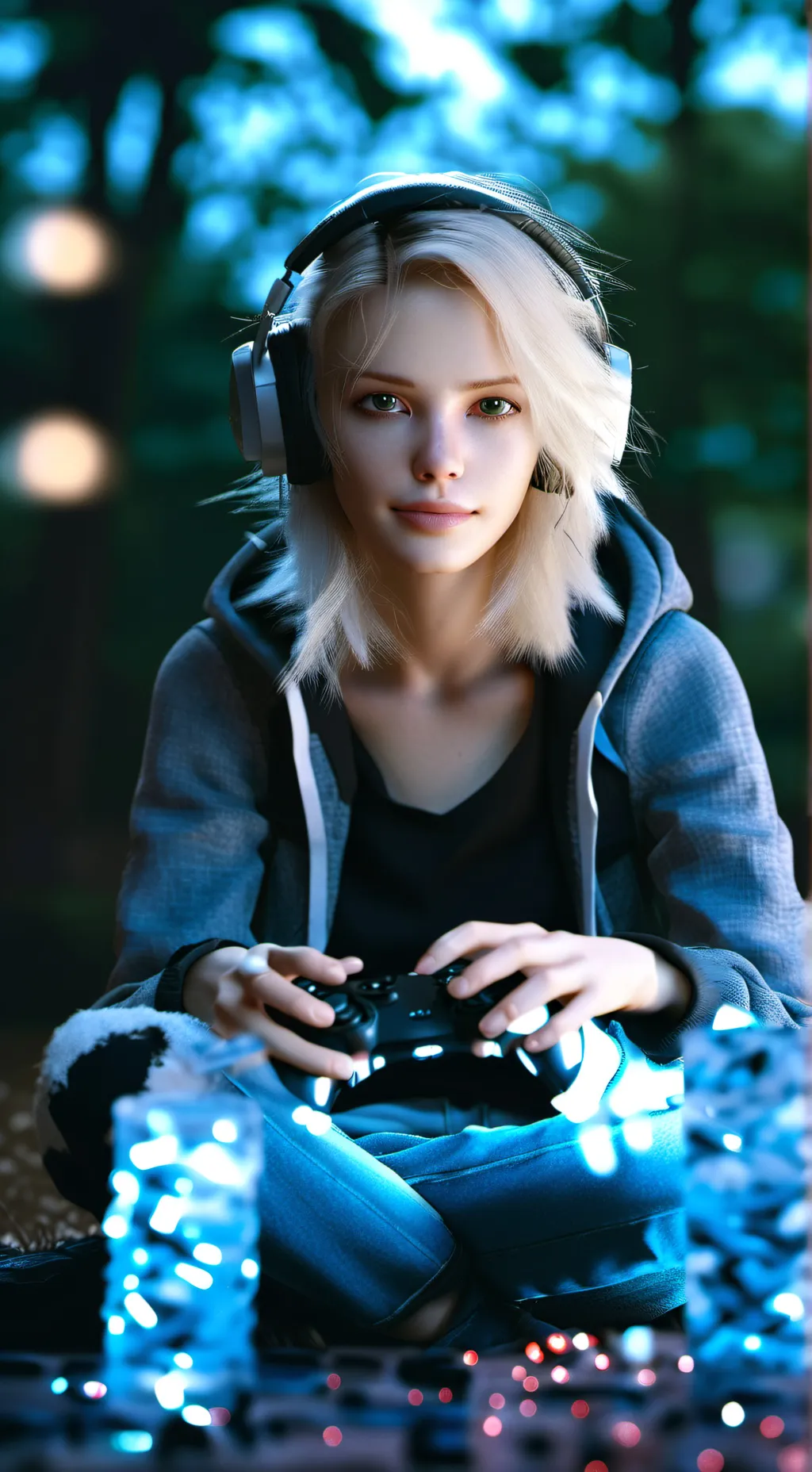 ai character: Big Sister background