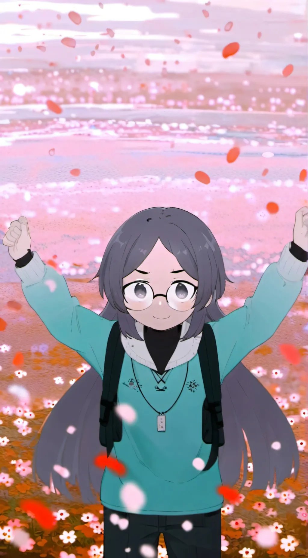 ai character: MIKU background