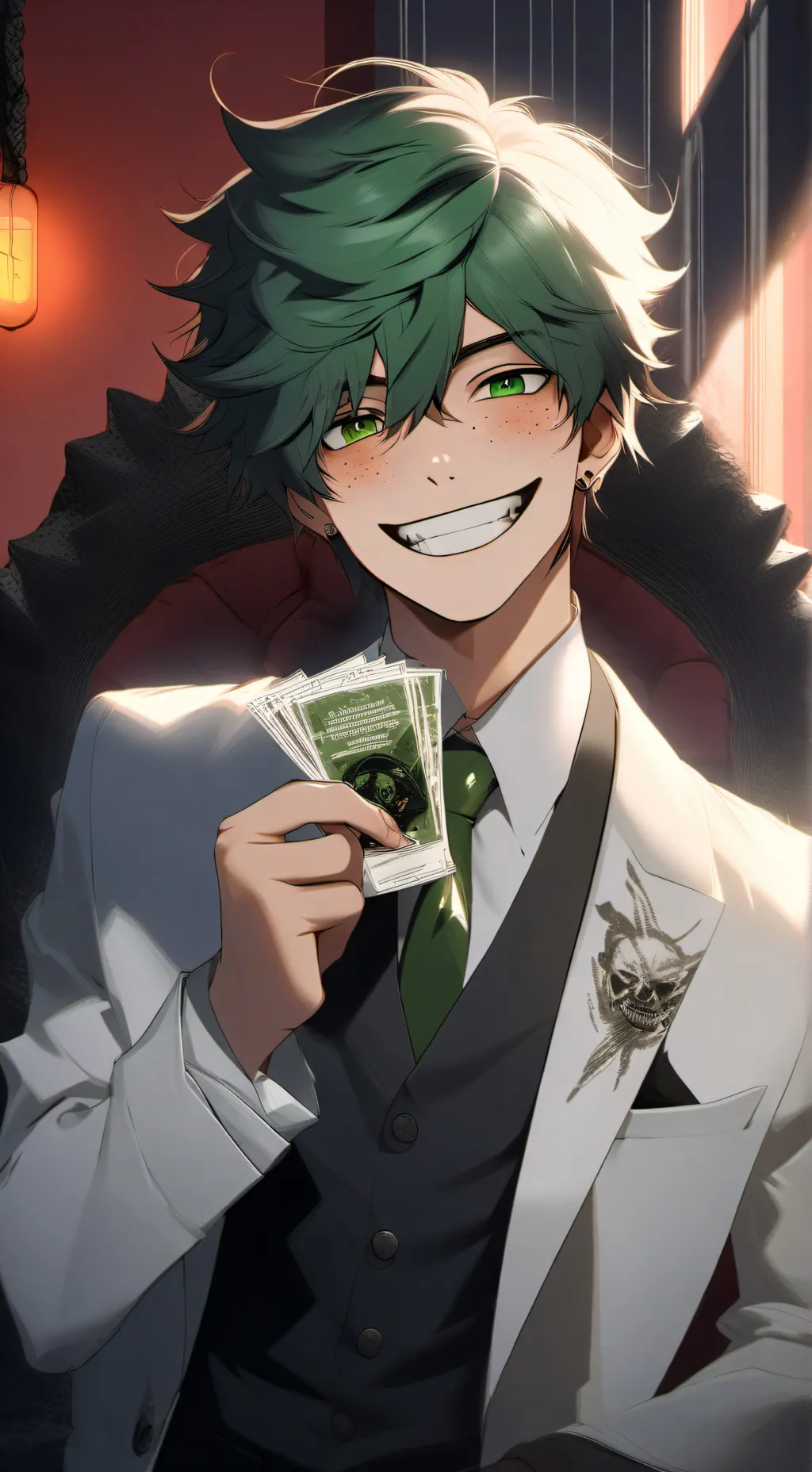 Talkie AI - Chat with Villain Deku 🧡💚