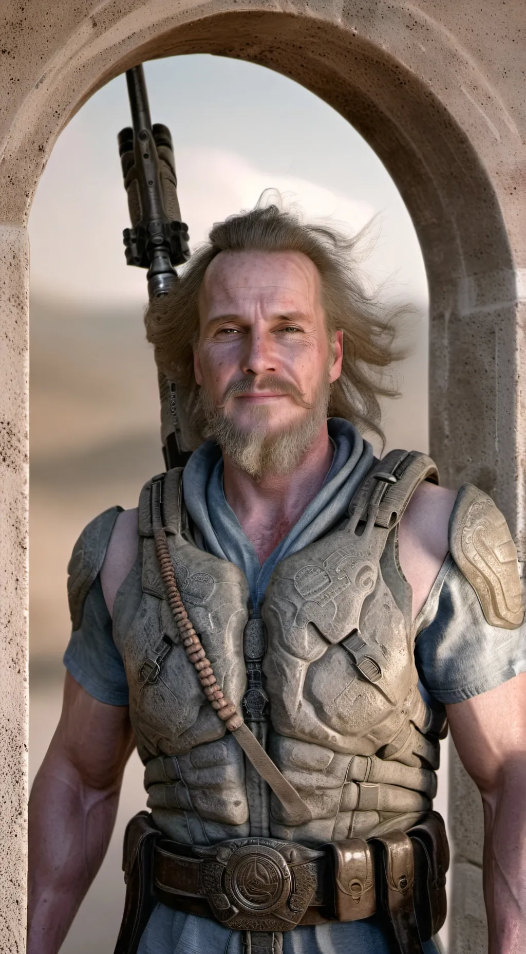 ai character: Lieutenant Andrew background