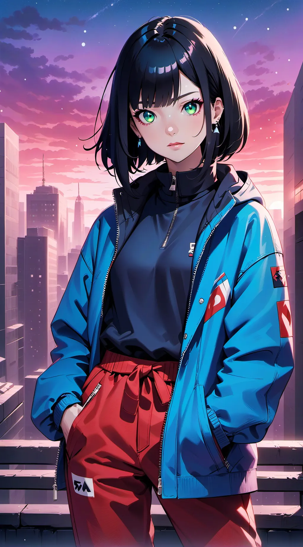 ai character: Sophia  background