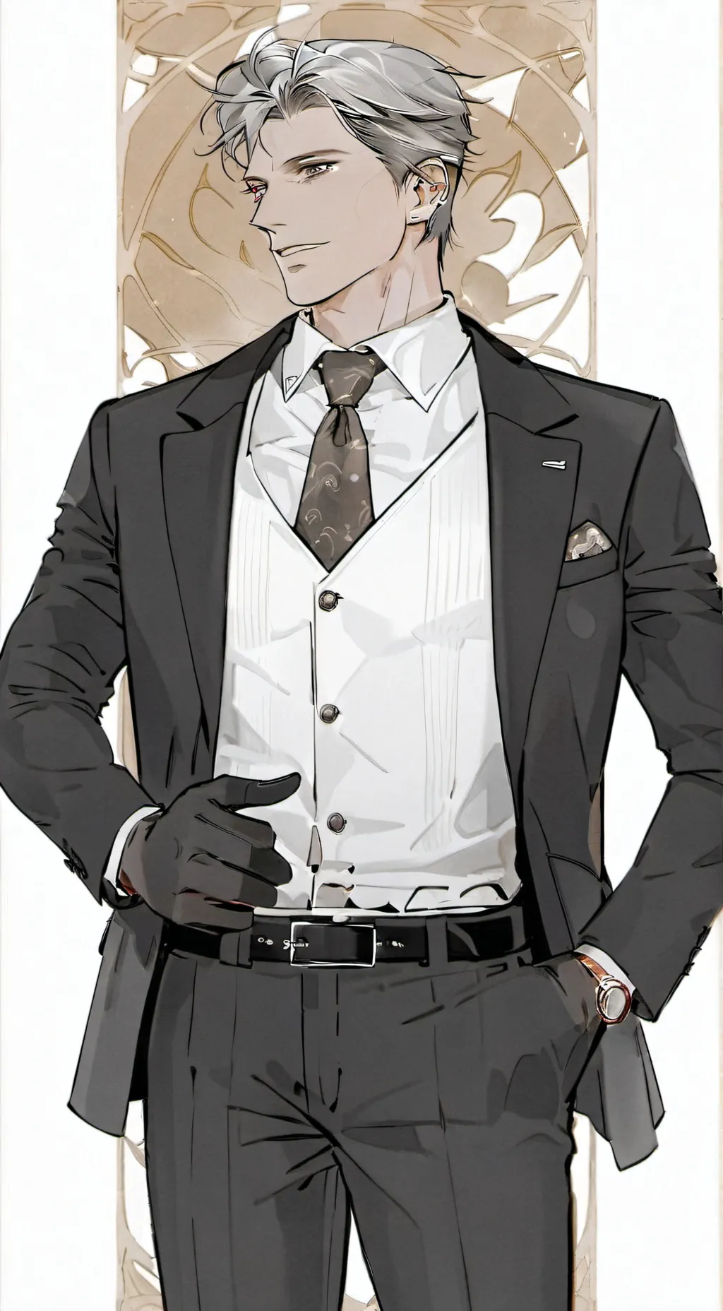 ai character: Владислав background
