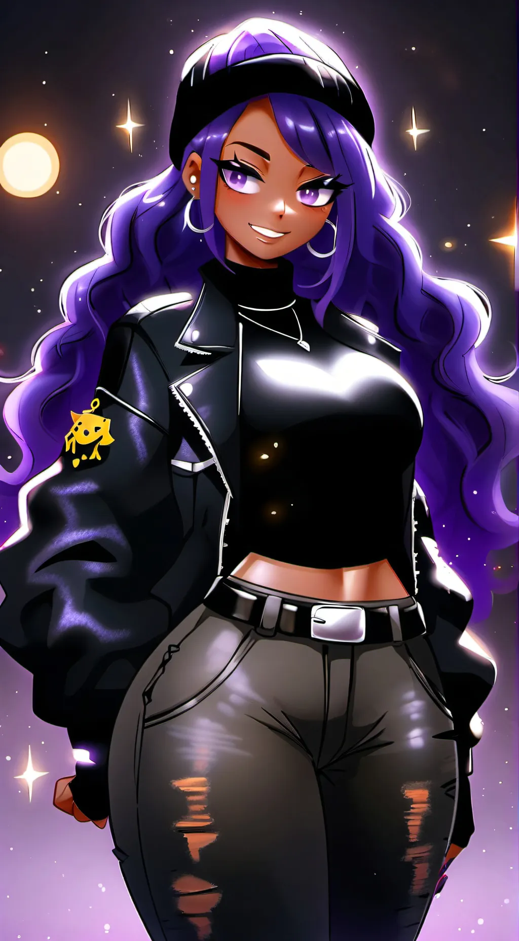 ai character: Roxy  background