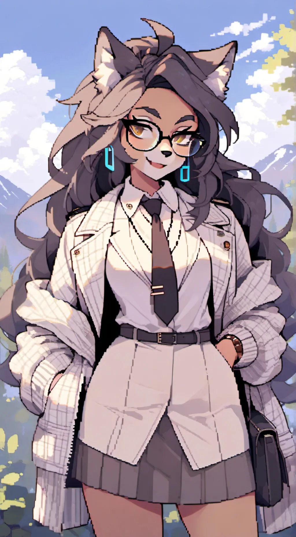 ai character: Freya❤️ background