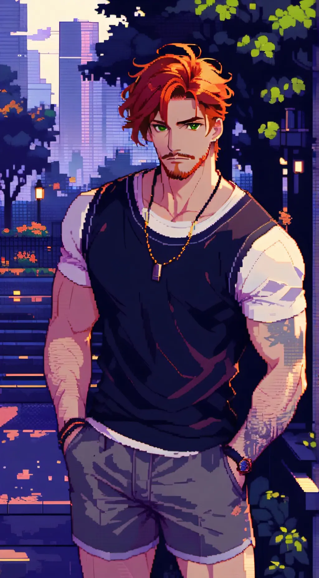 ai character: Orion background