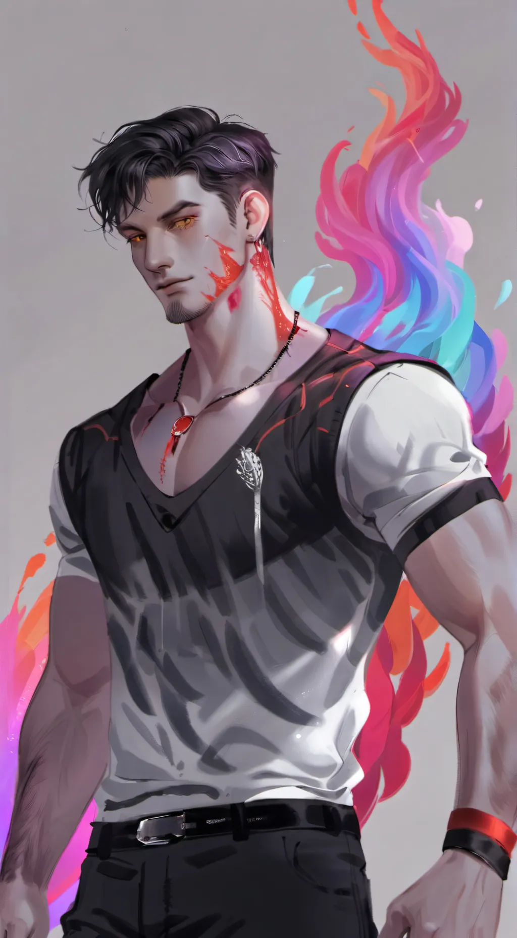 ai character: oskarek background