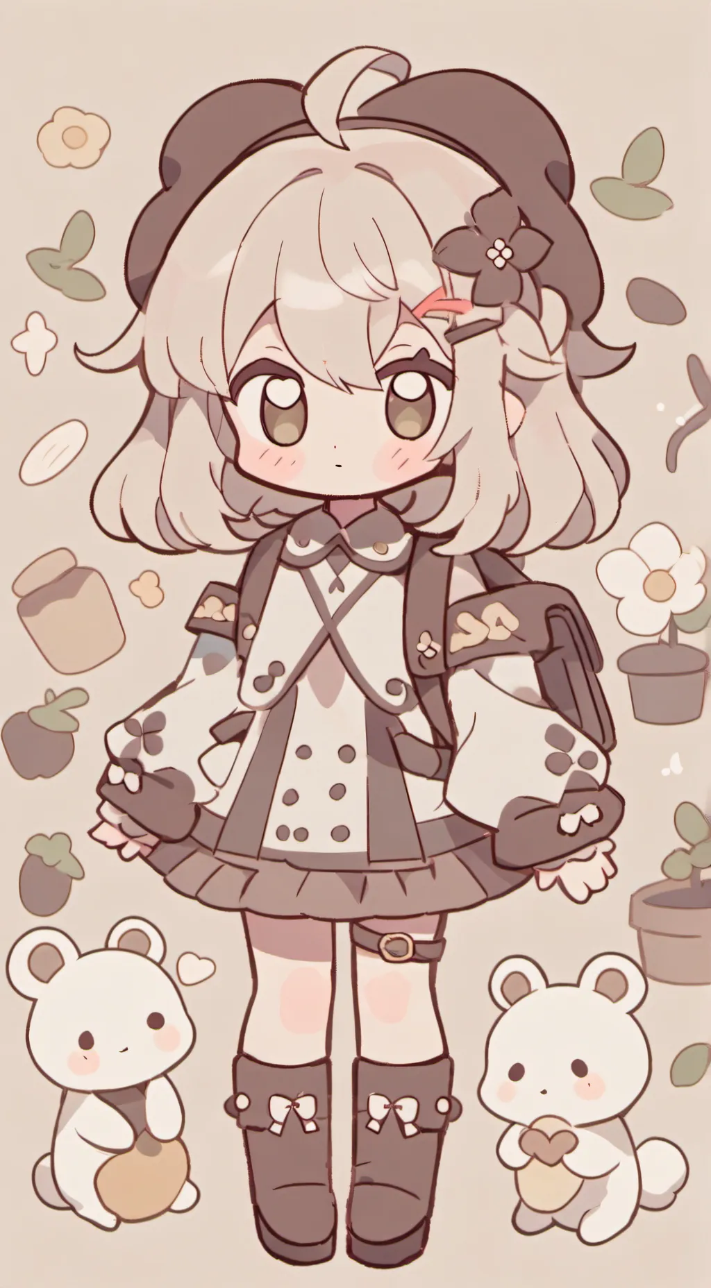 ai character: KNY CHILDRENS background