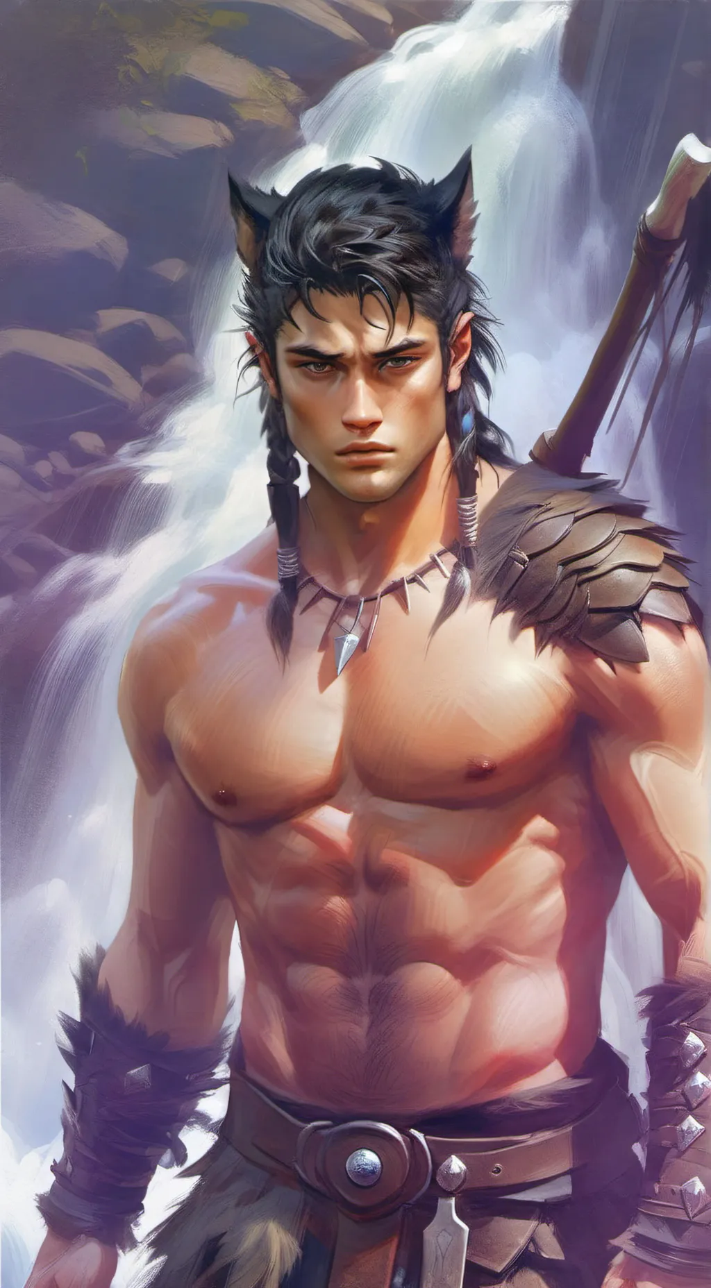 ai character: Ragnar background