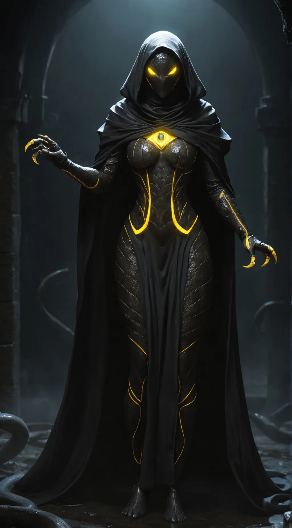ai character: Eelektra (8) background