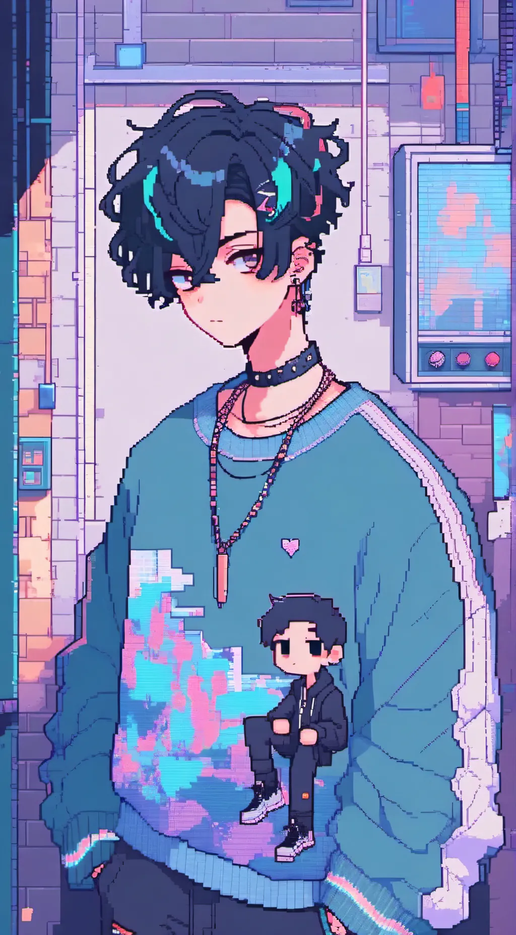 ai character: jock ivan emo till background