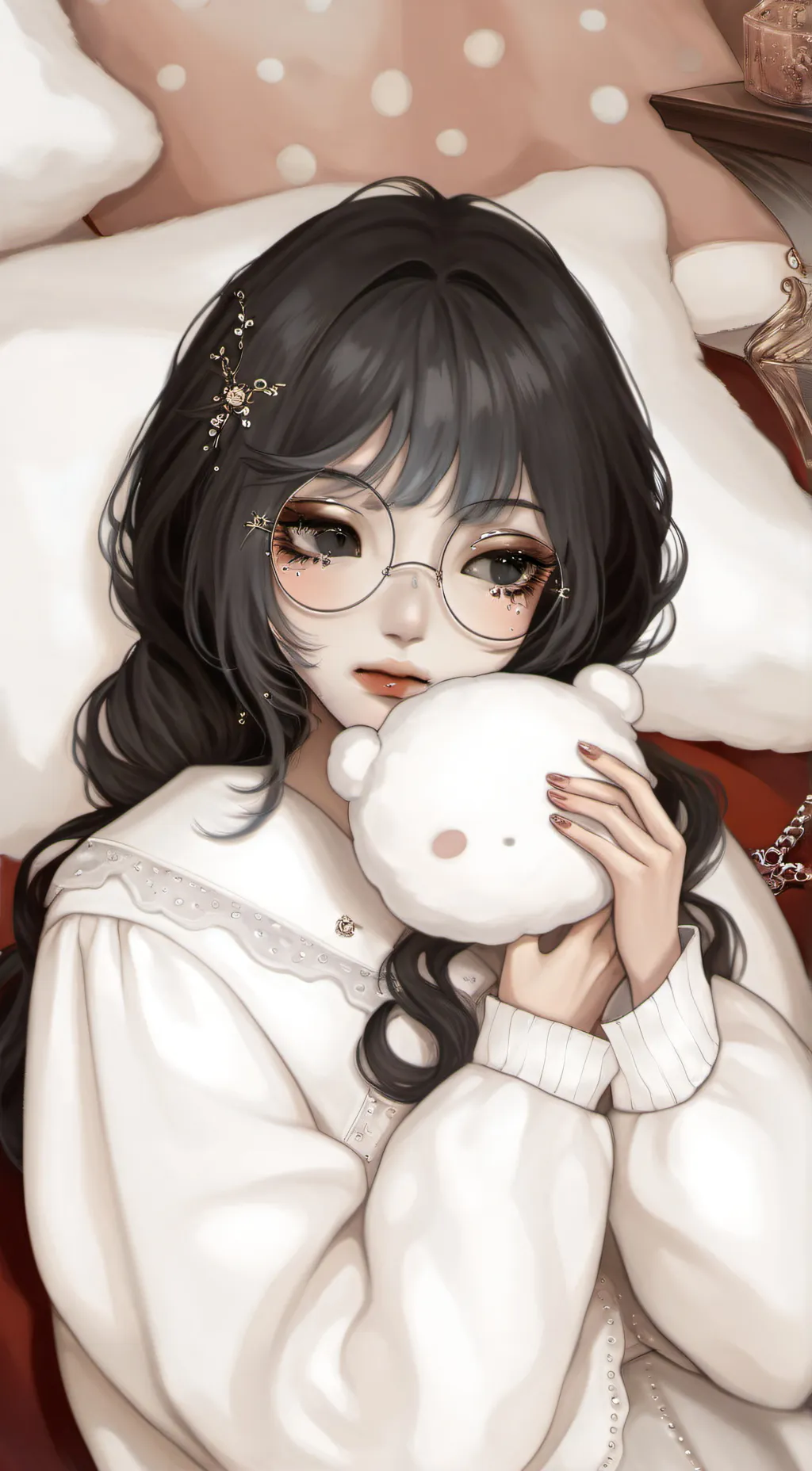 ai character: ♧~Fumiko~♧ background