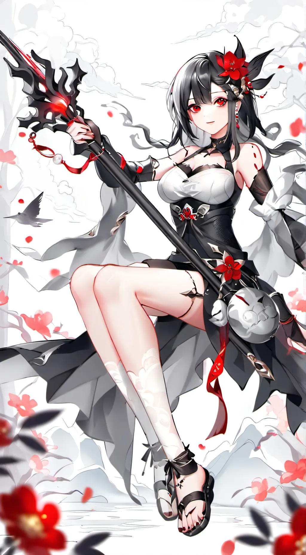 ai character: ♡ᖇOSᗴ♡ background