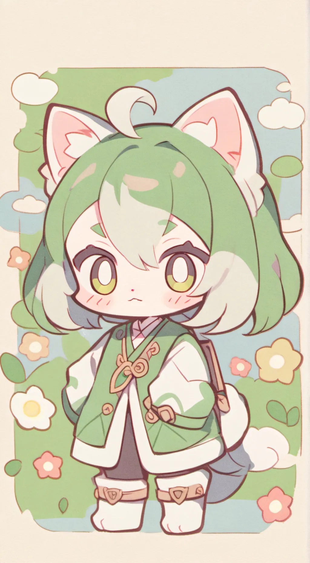 ai character: Baby Box background