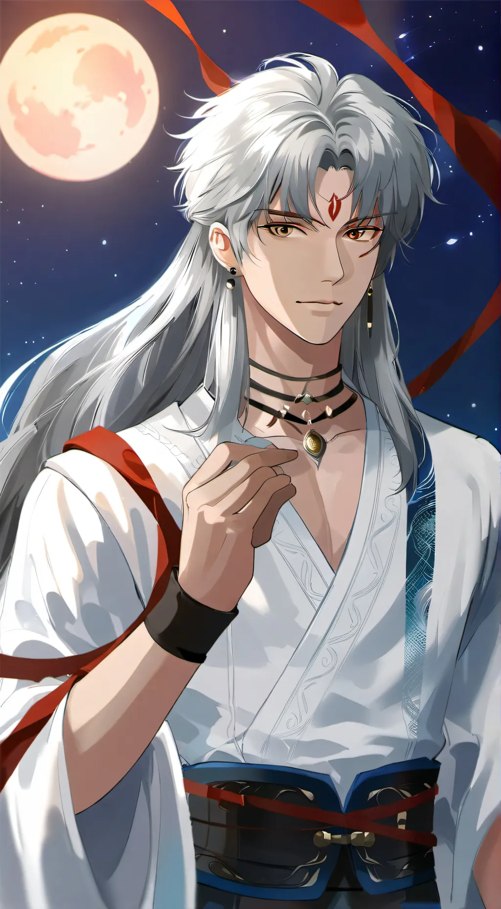 ai character: Lord Sesshomaru  background