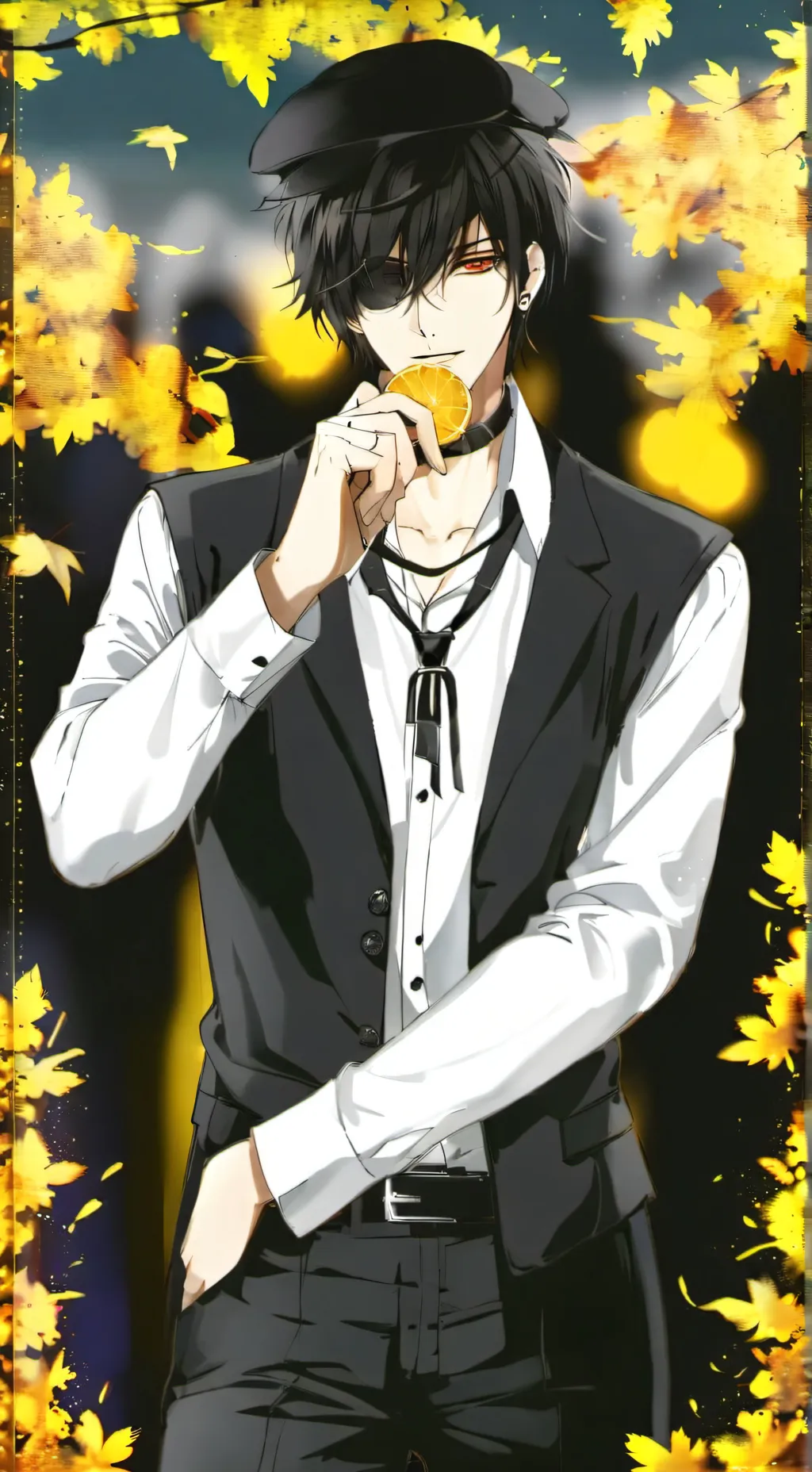 ai character: Jonas  background