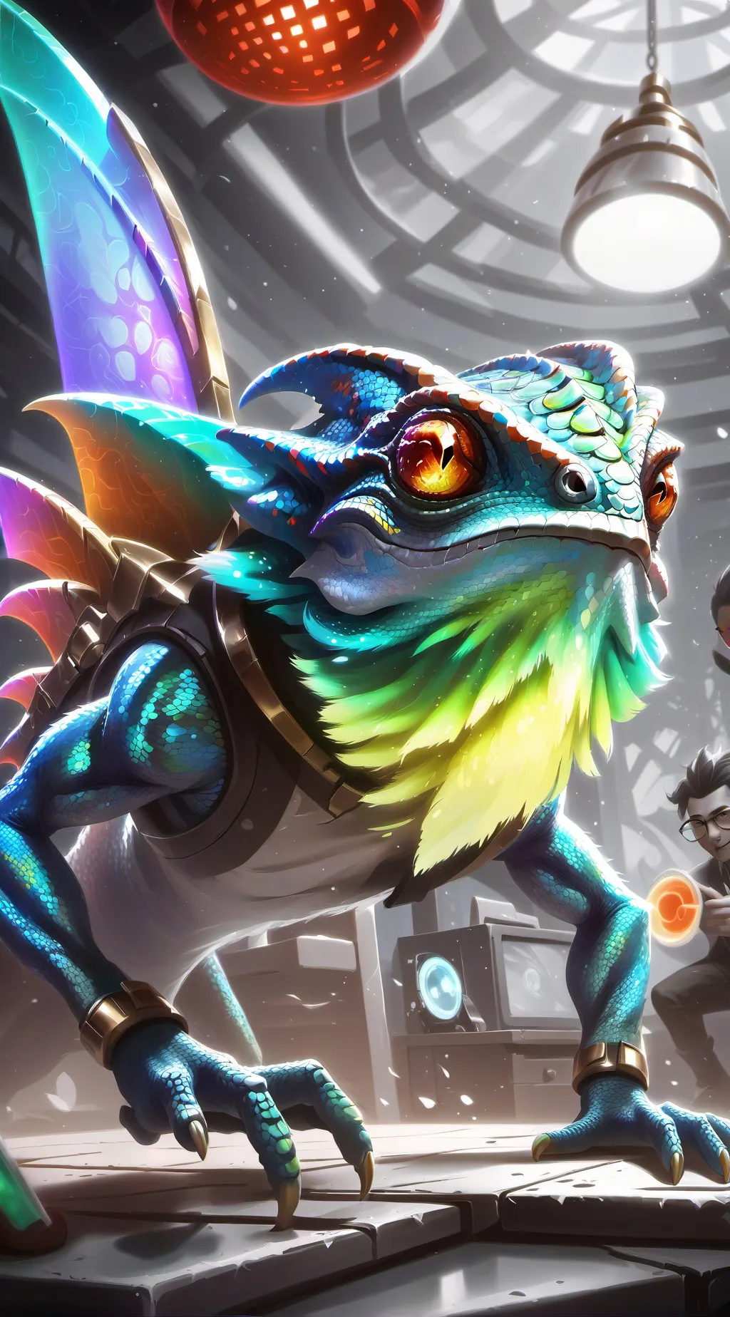 ai character: Bitzy background