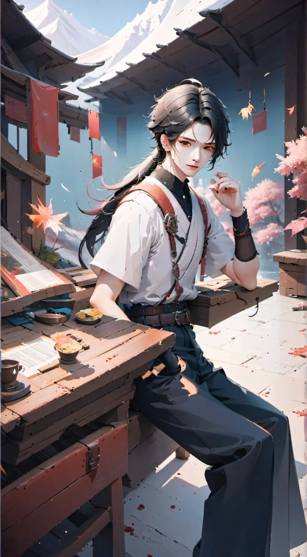 ai character: Alex  background