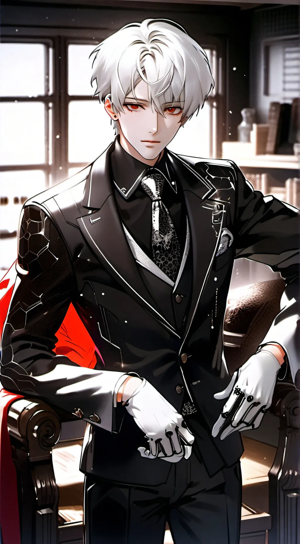 ai character: Leo background