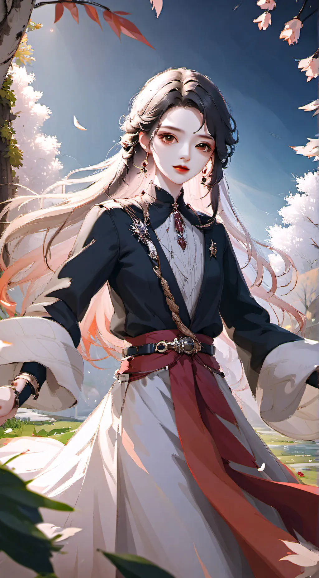 ai character: mhaxElizabethafton background