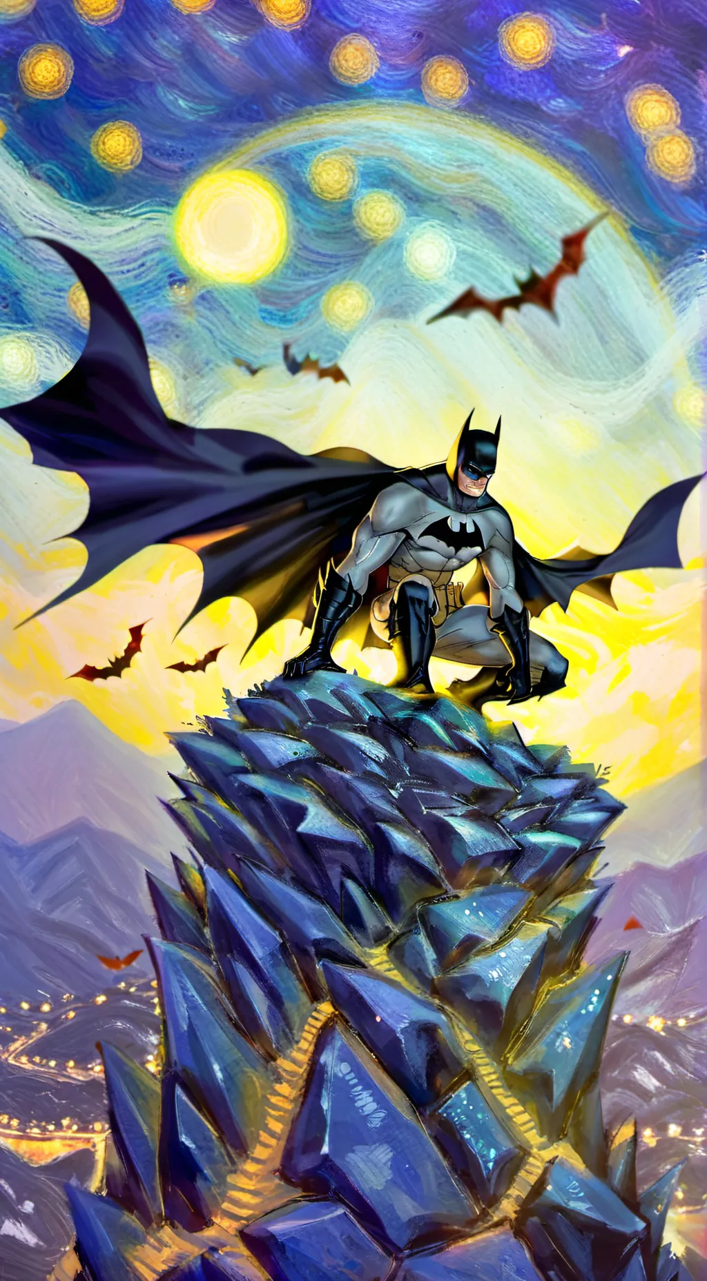 ai character: batman background
