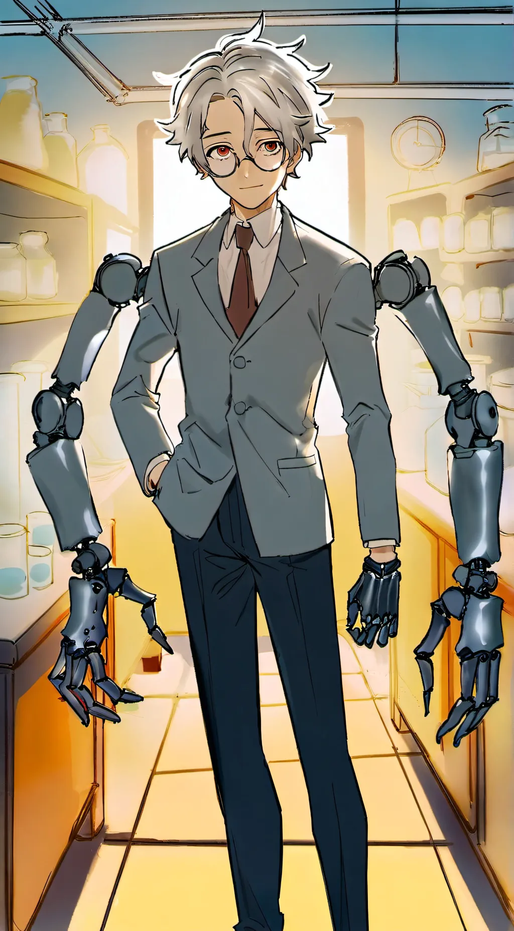 ai character: Dr. Carl Cornwalis background