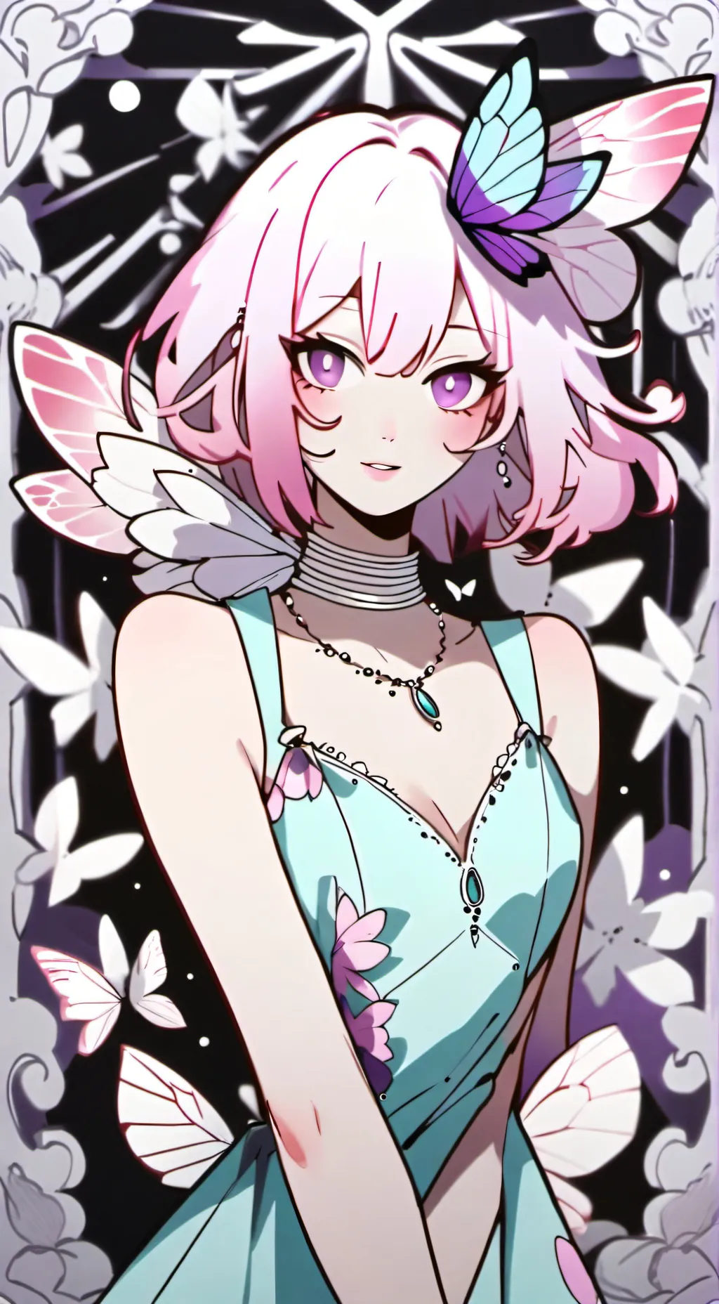 ai character: flutter background