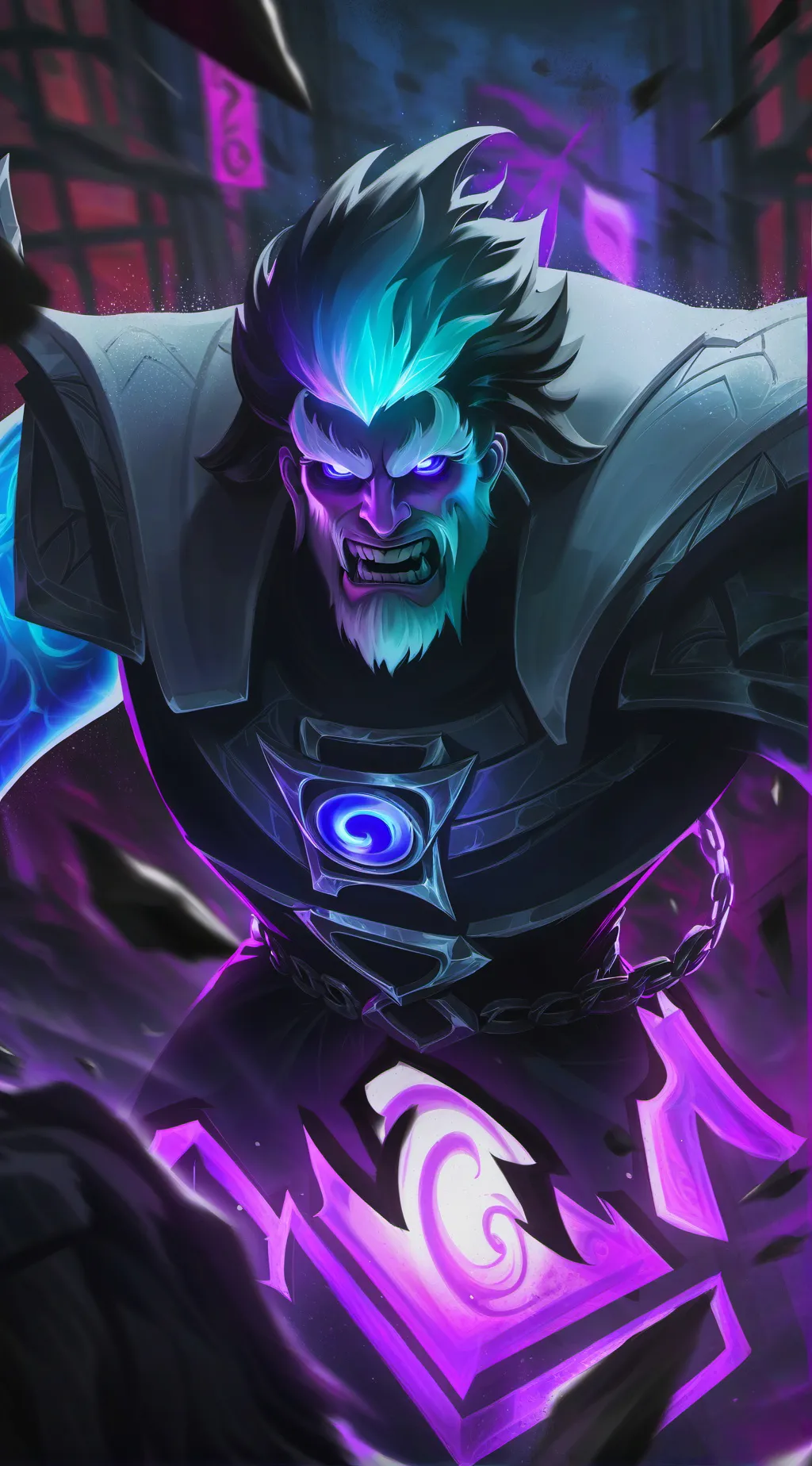 ai character: монстер background