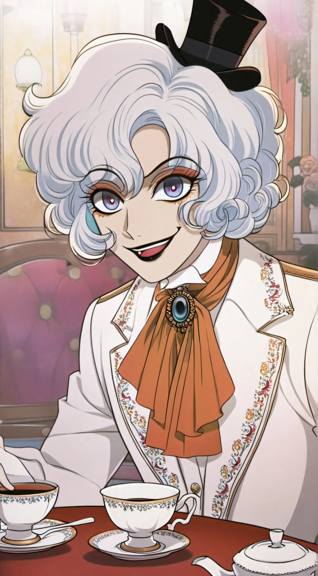 ai character: Mad Hatter background
