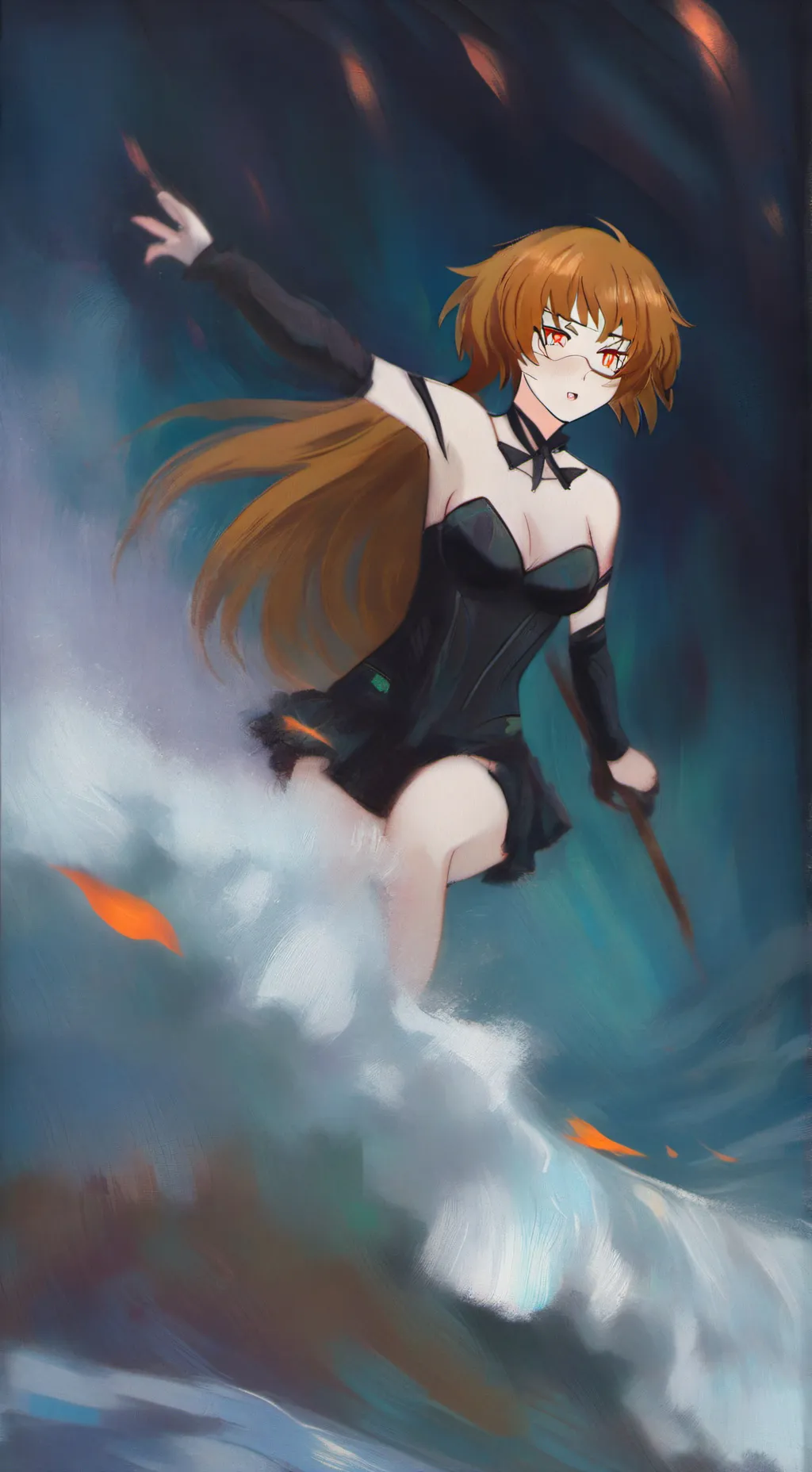 ai character: chara background