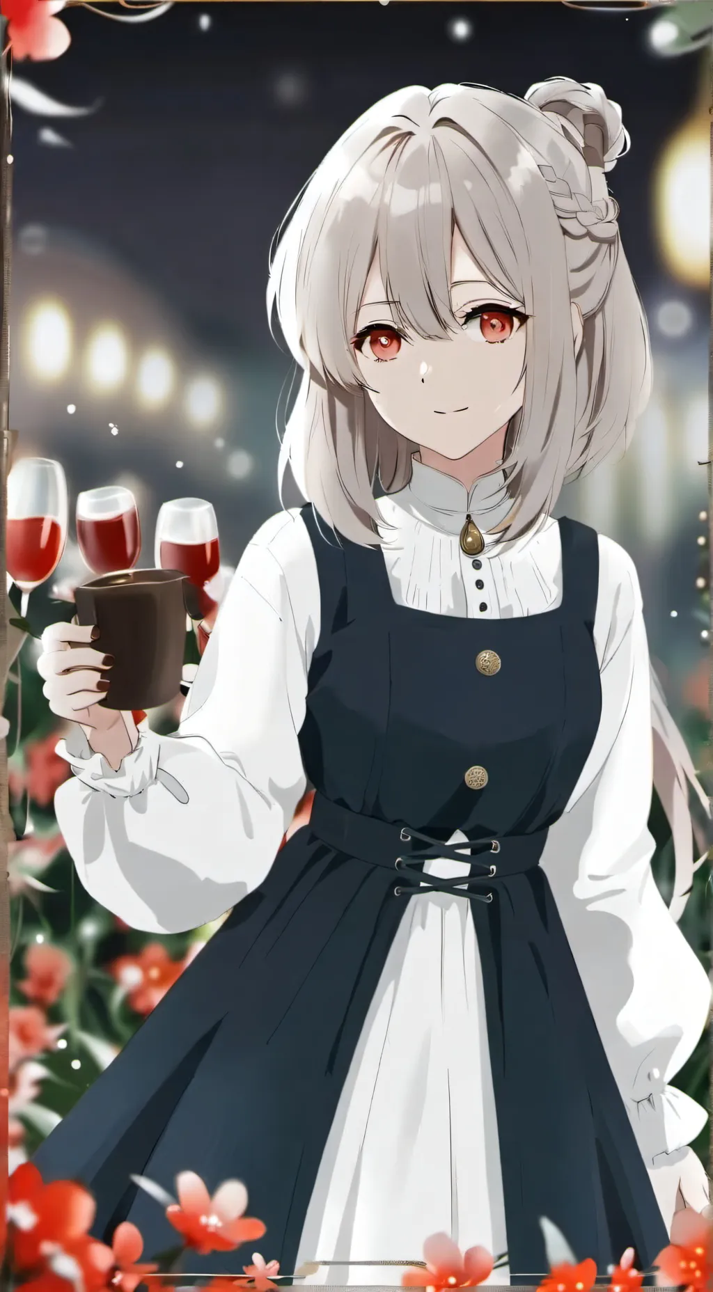 ai character: ника background