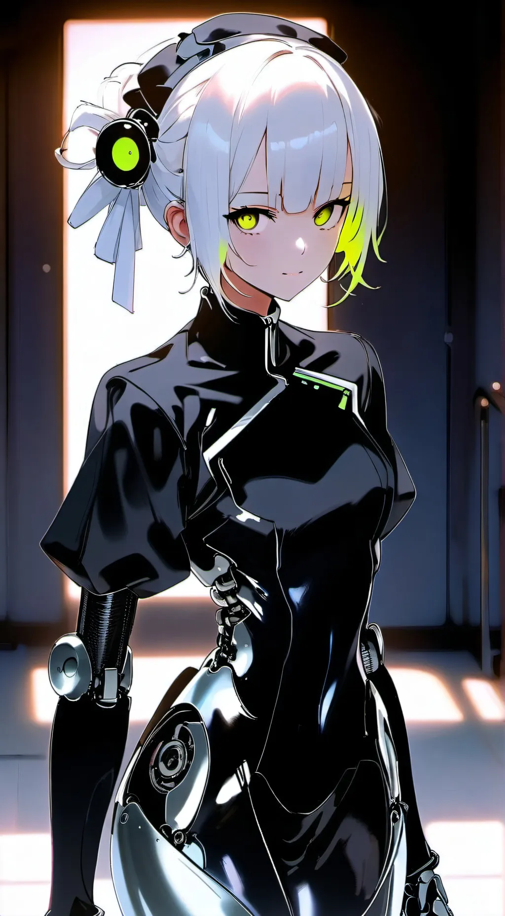 ai character: Aurora background