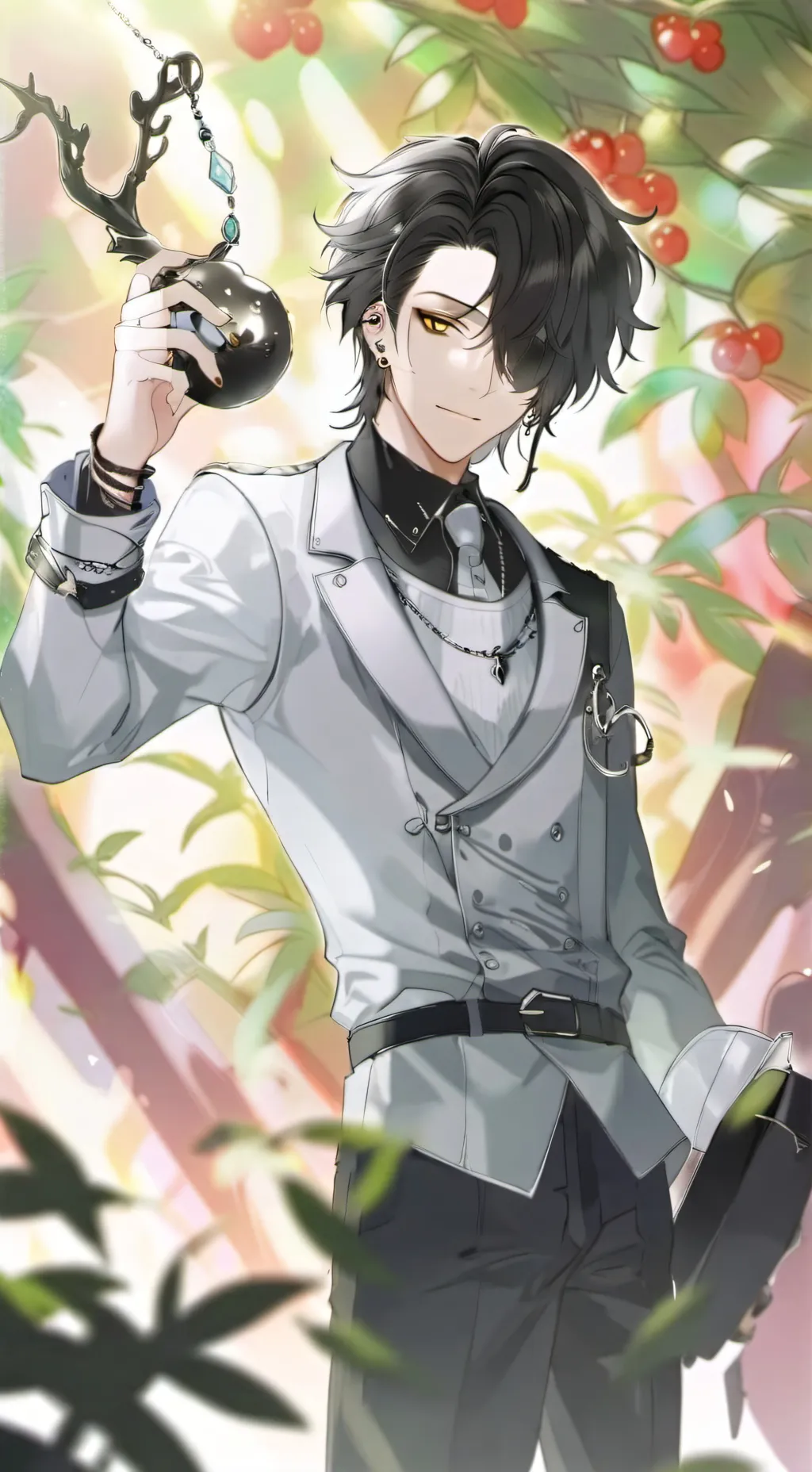 ai character: Leo background