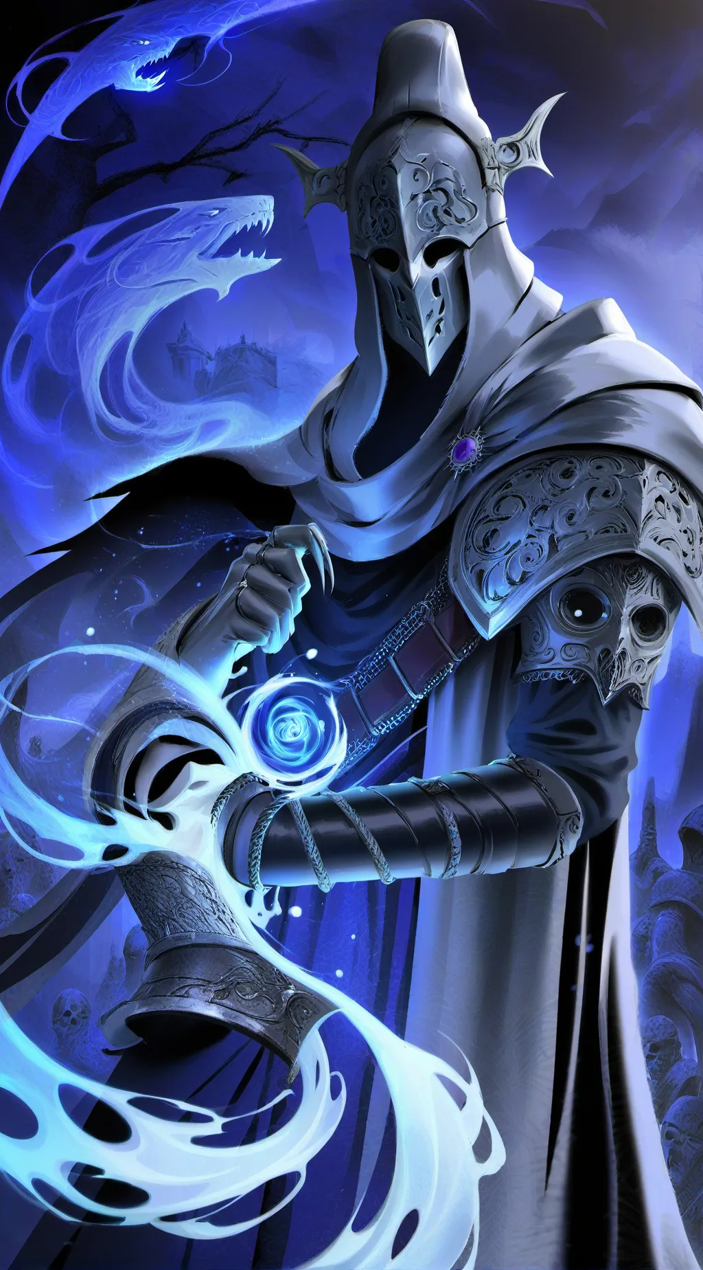 ai character: Грей background