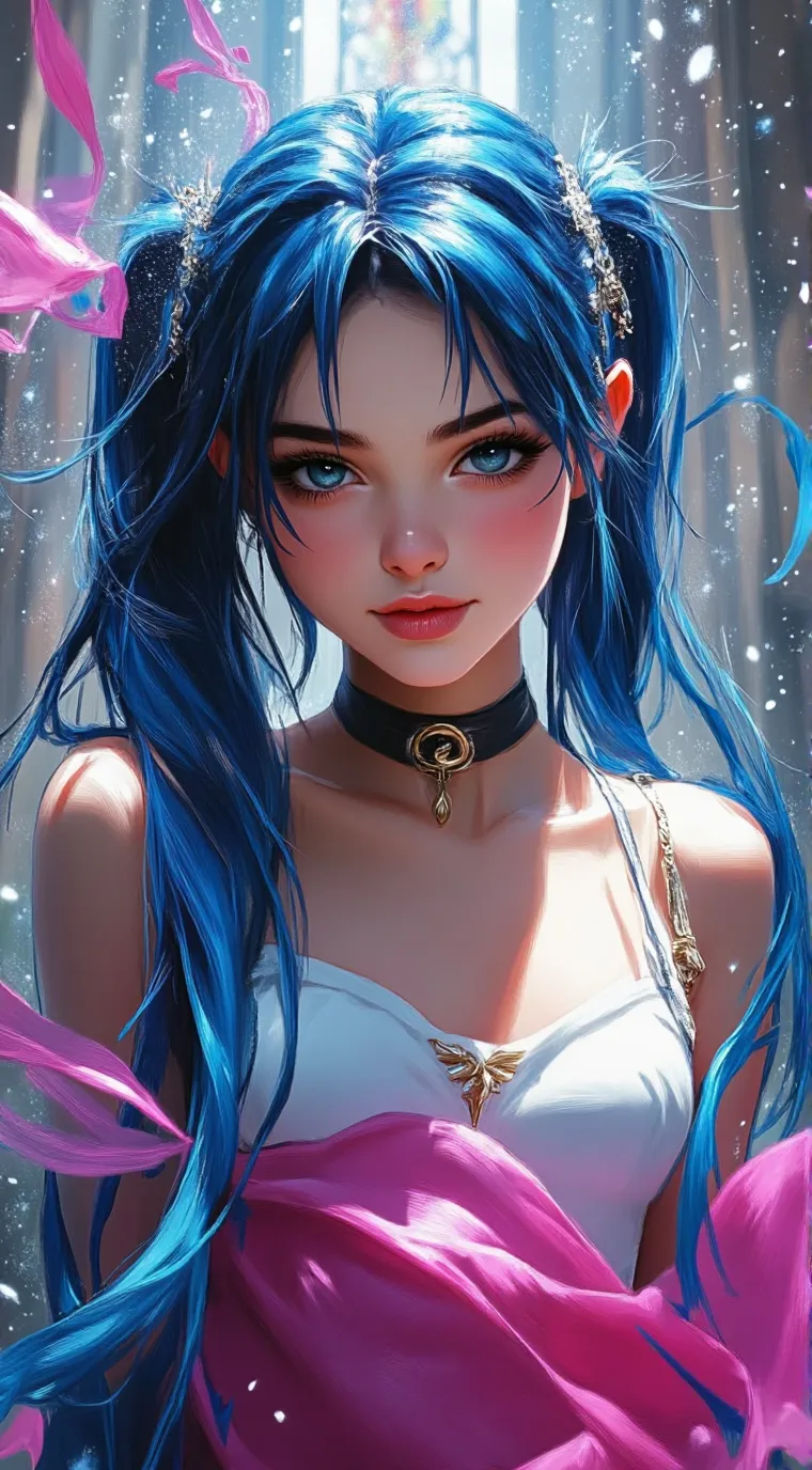 ai character: Marinette Dupain-c background