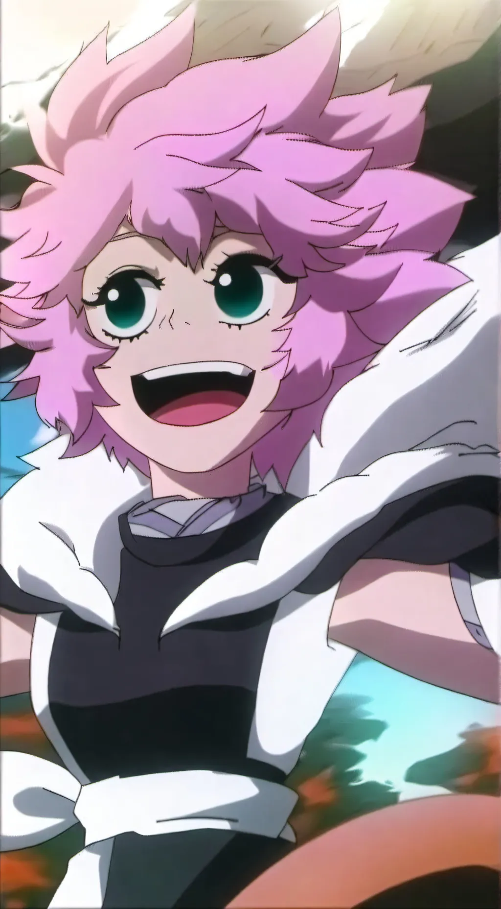 ai character: MINA ASHIDO background