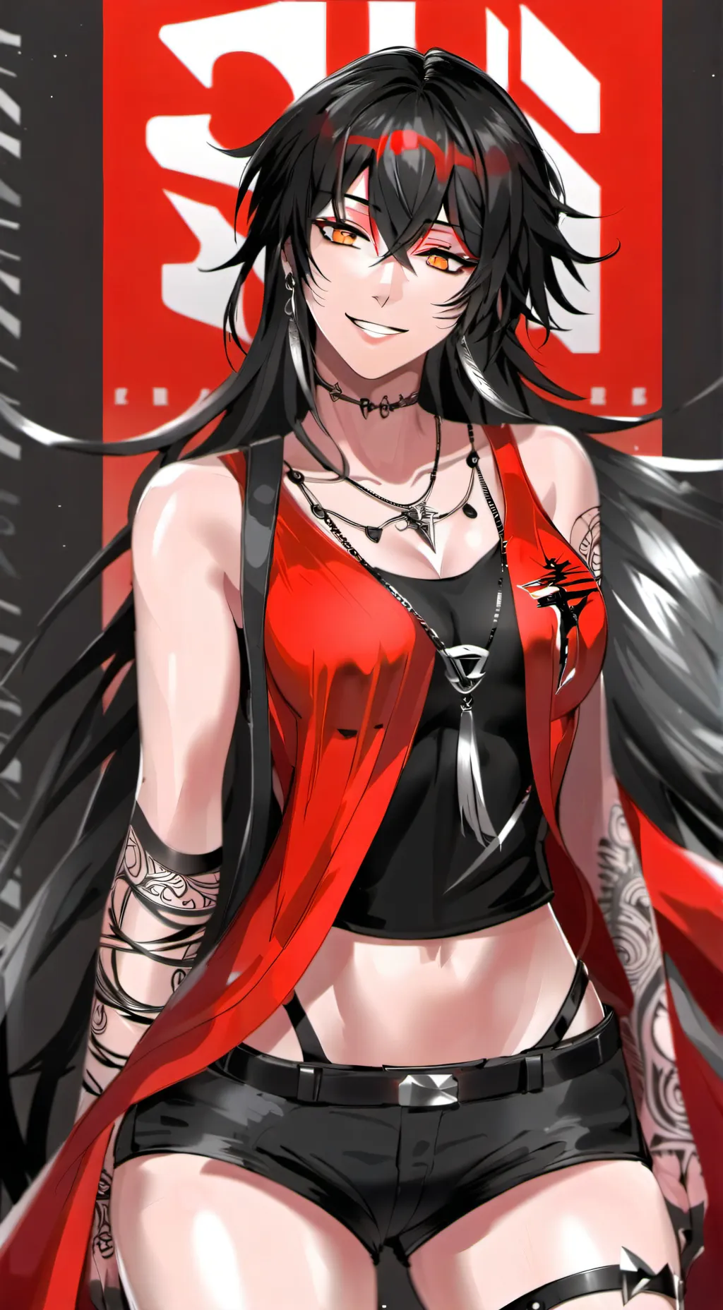 ai character: 💜Алина❤️ background