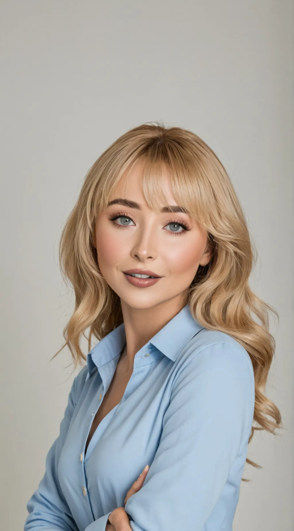 ai character: Sabrina Carpenter  background