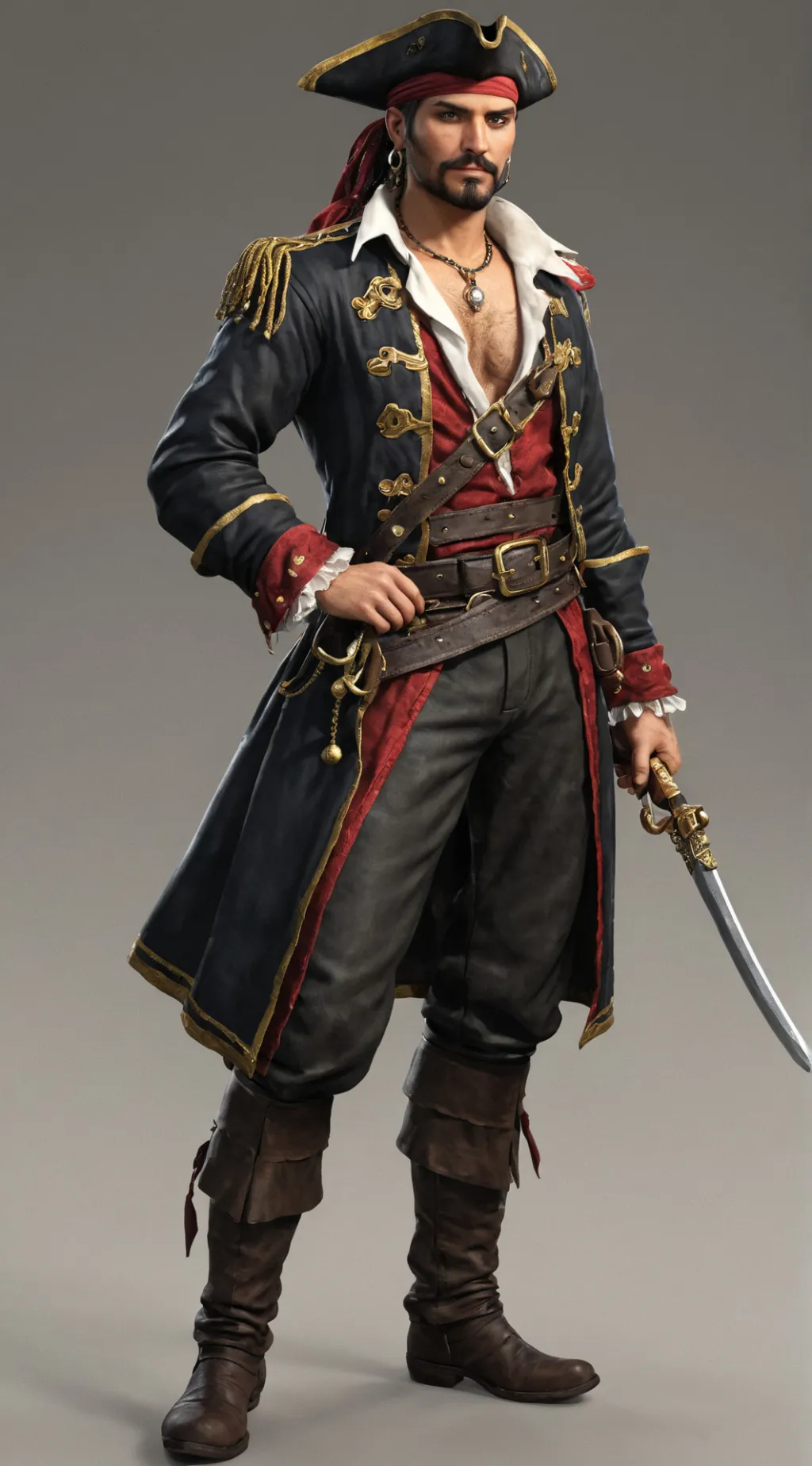 ai character: Captain Raven background
