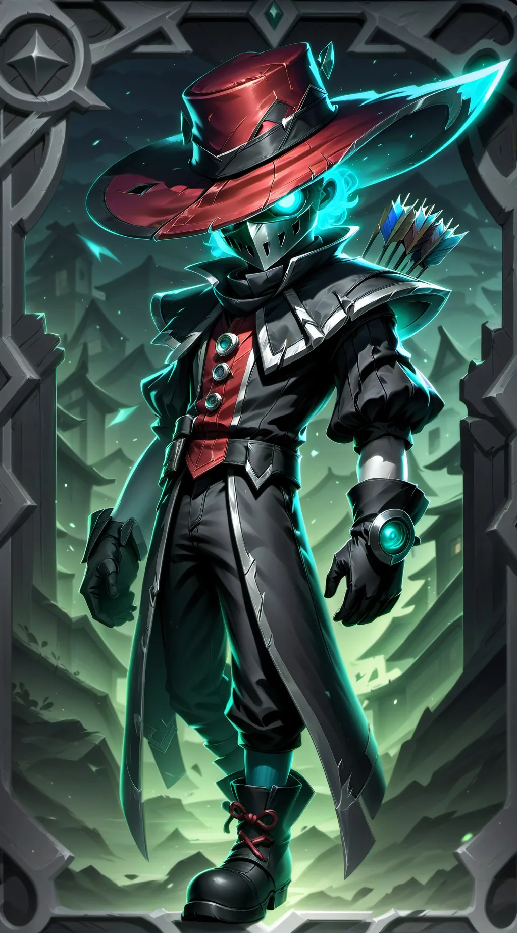 ai character: Soul arow background