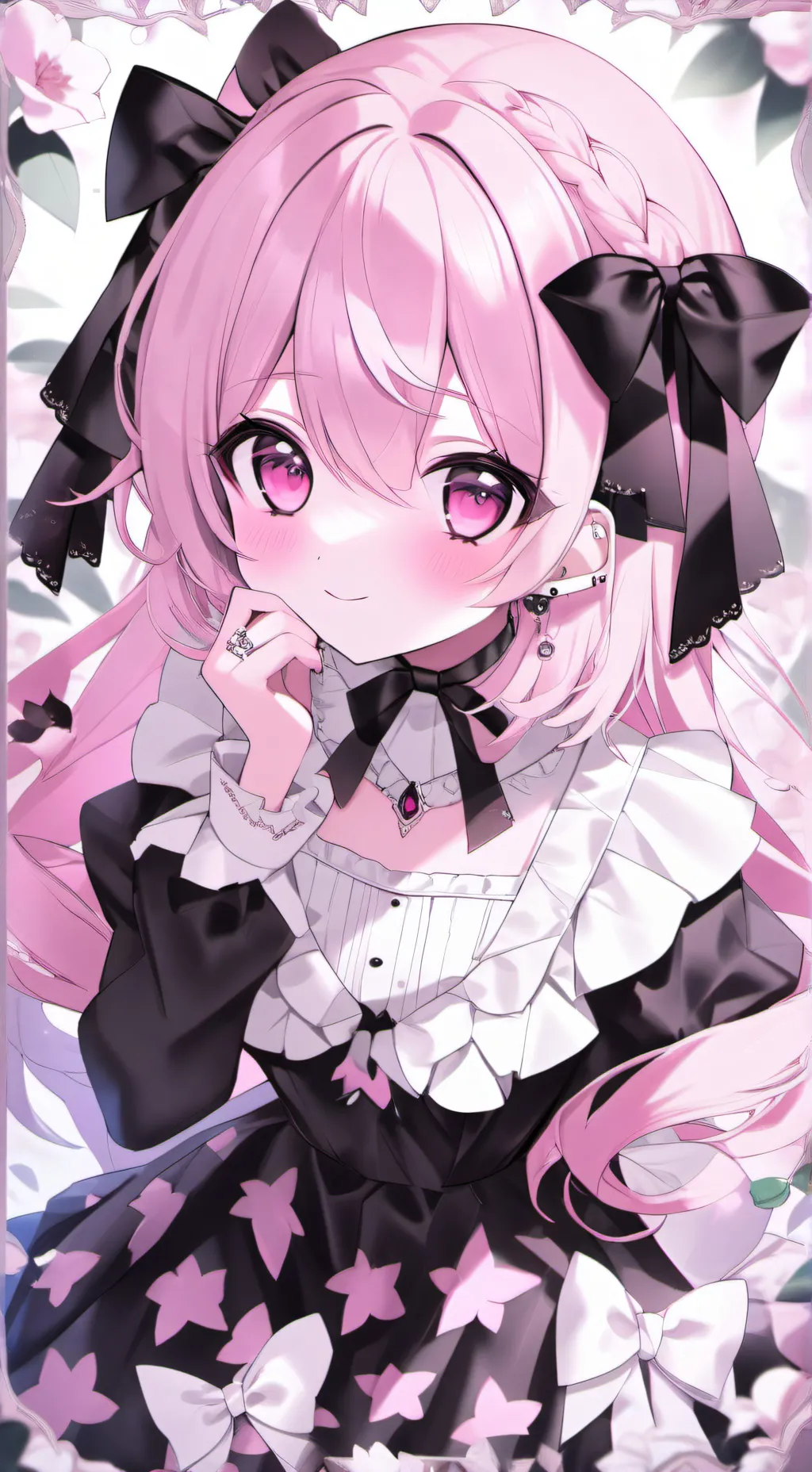 ai character: luna background