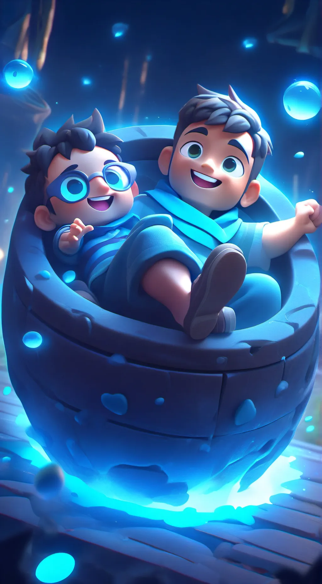 ai character: "the twins" background