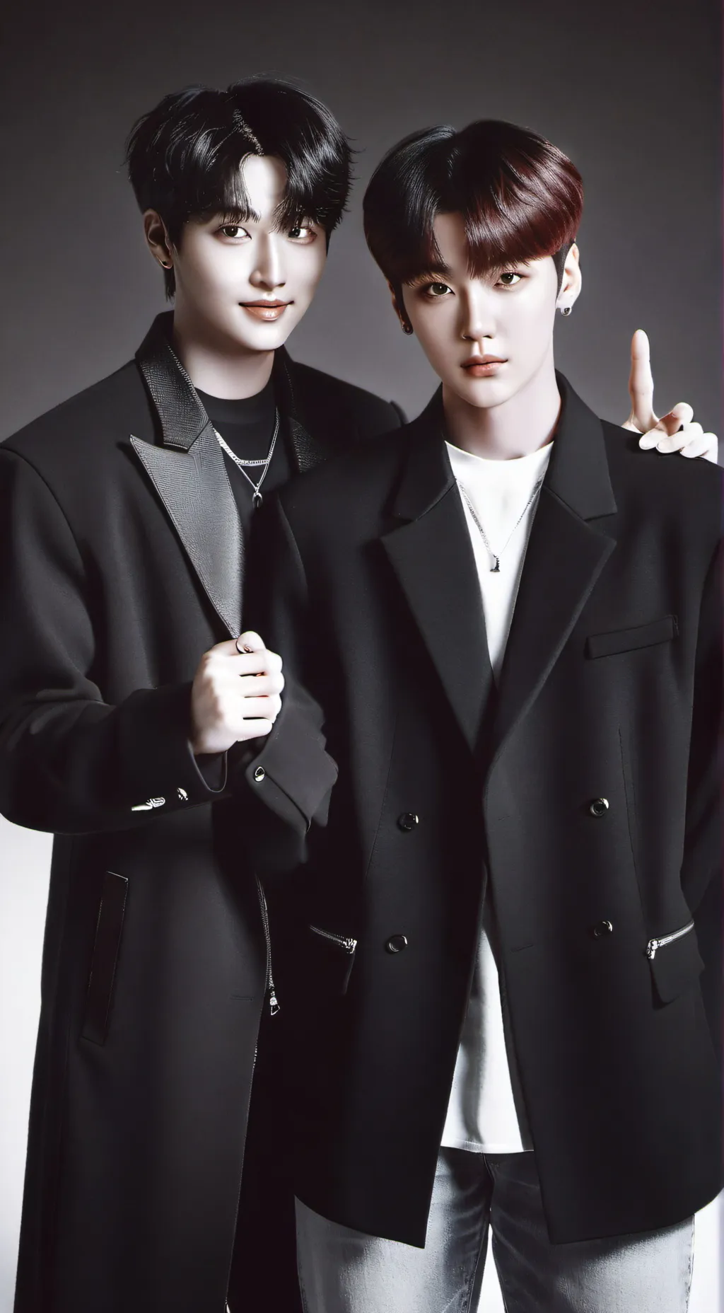 ai character: RM  Jungkook   background