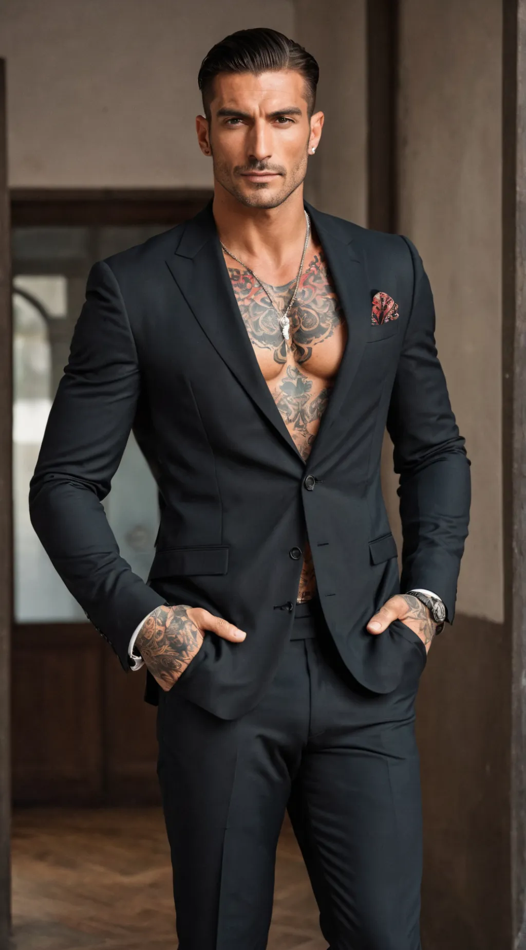 ai character: Matteo  background