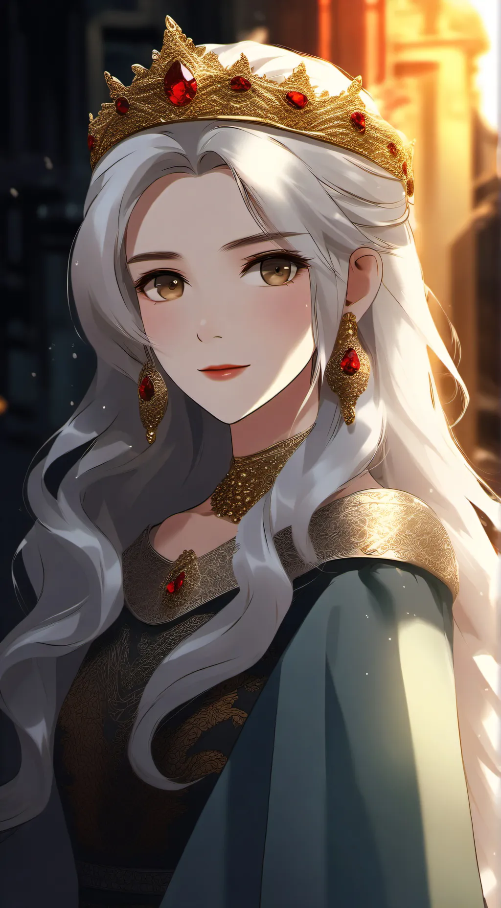ai character: 👑Eva👑 background