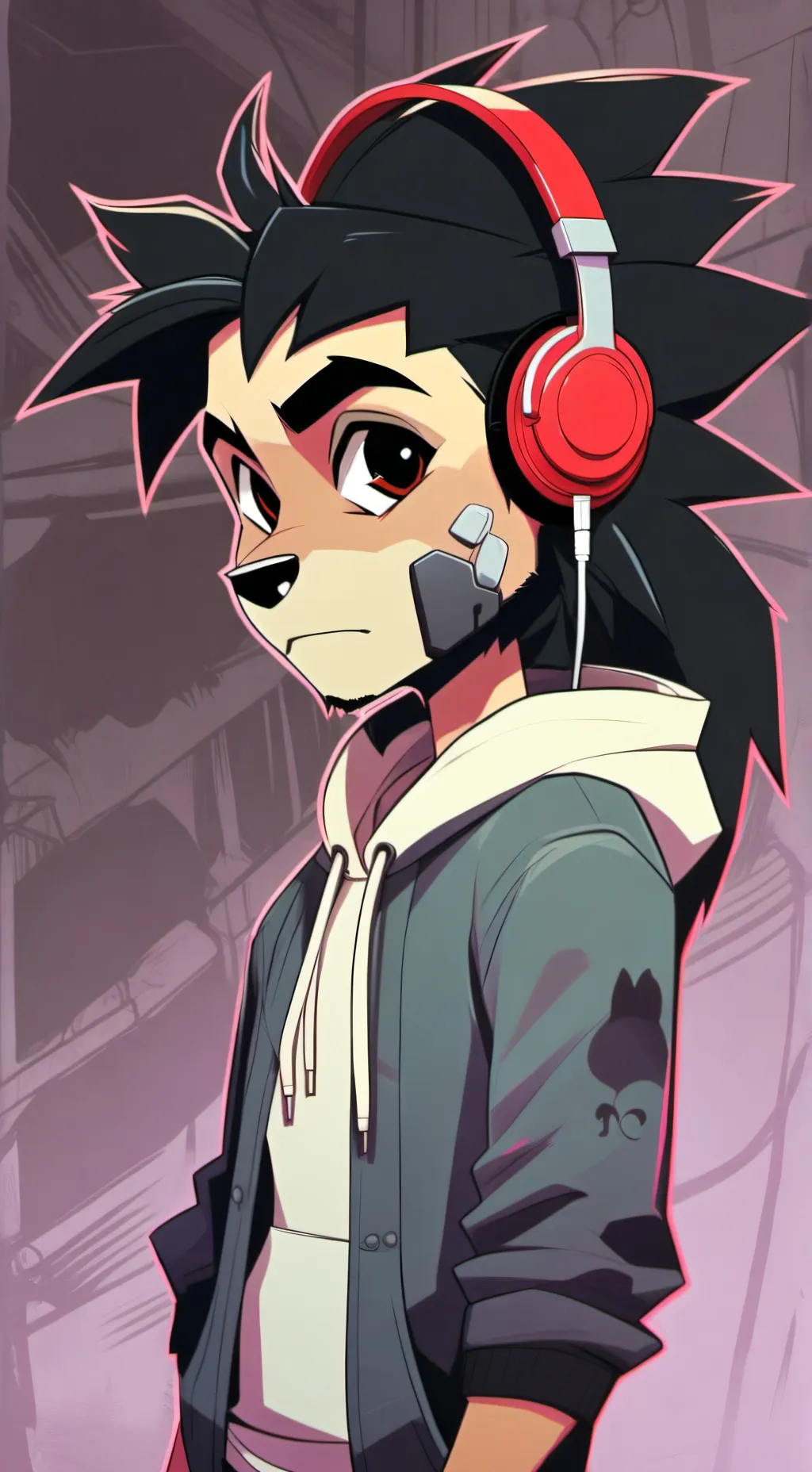 ai character: Keven Wolf background