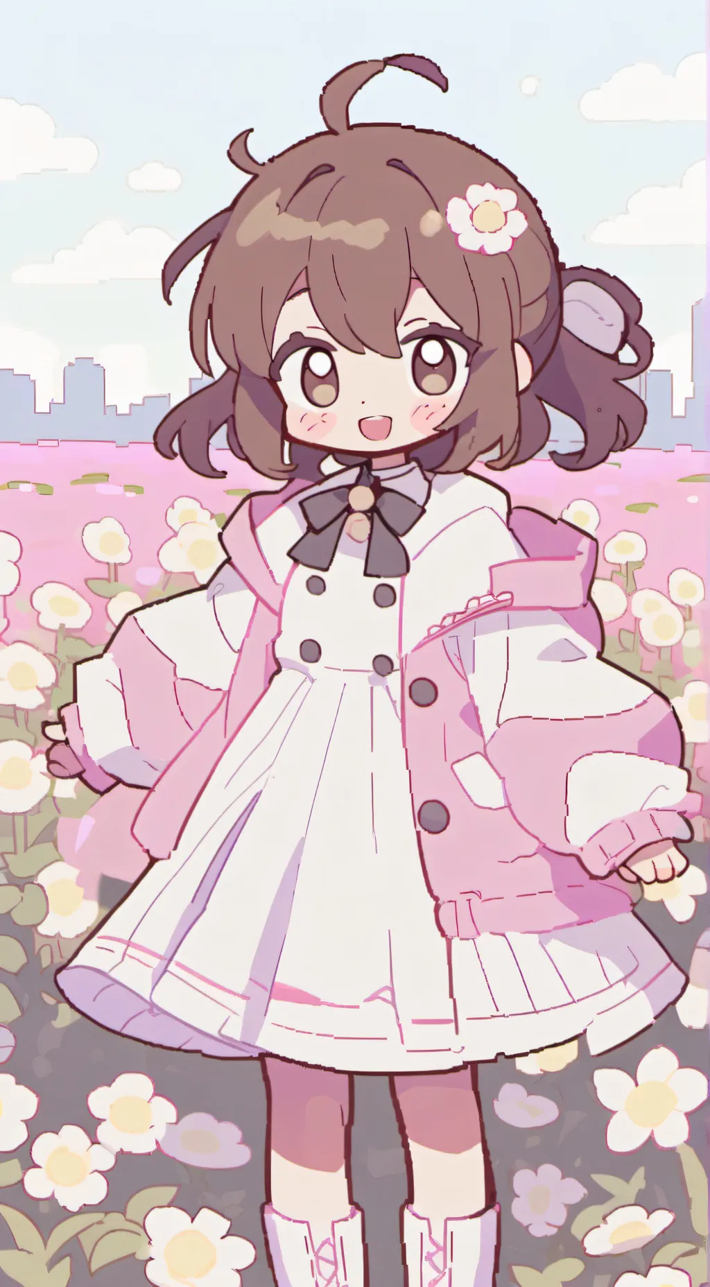 ai character: CGTVE at home: background