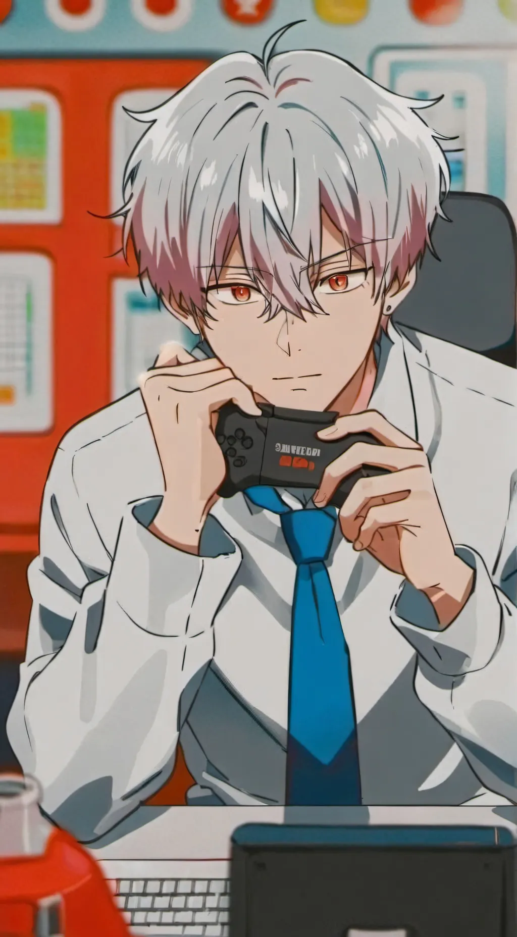 ai character: ❥︎Kio background