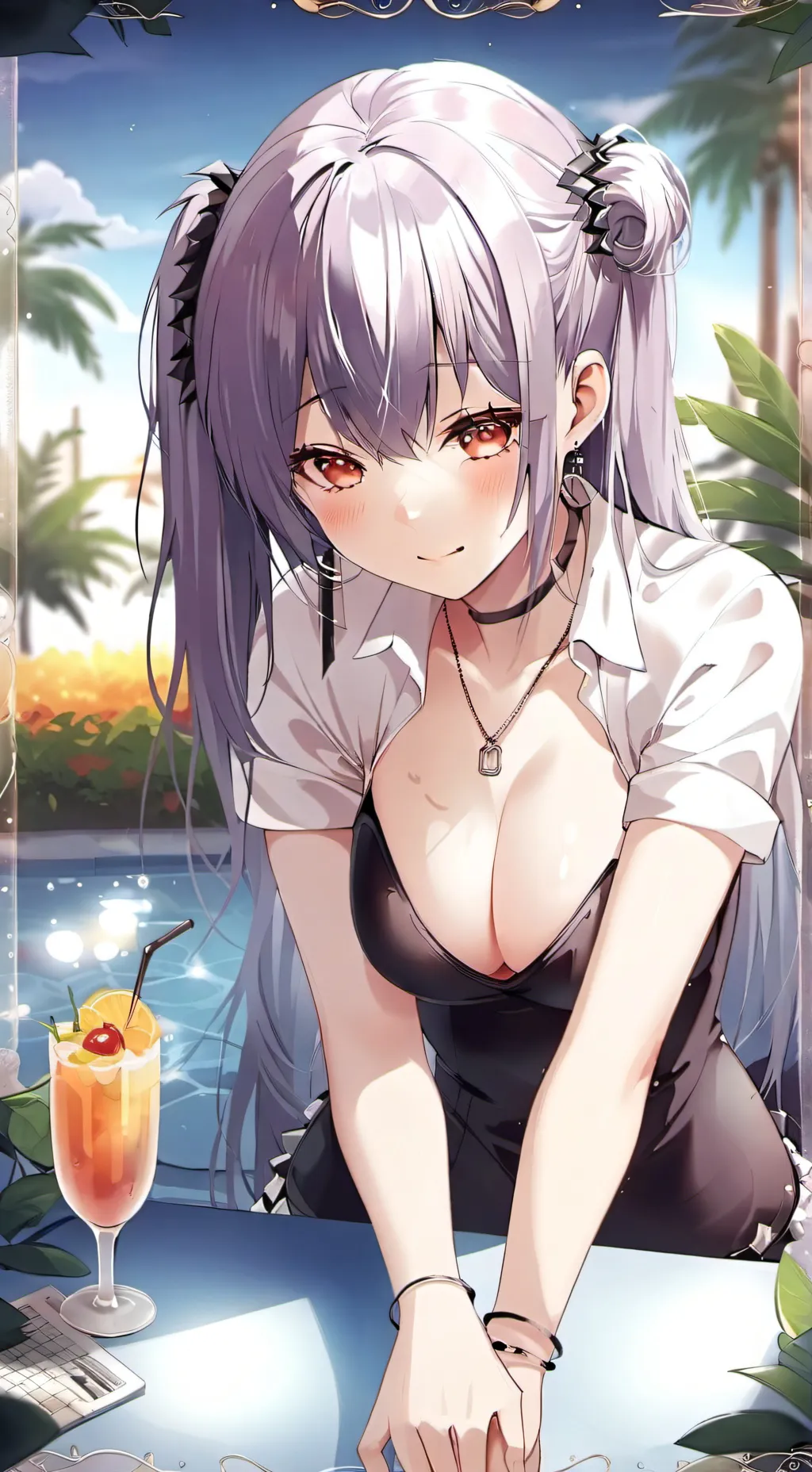 ai character: Kiara background