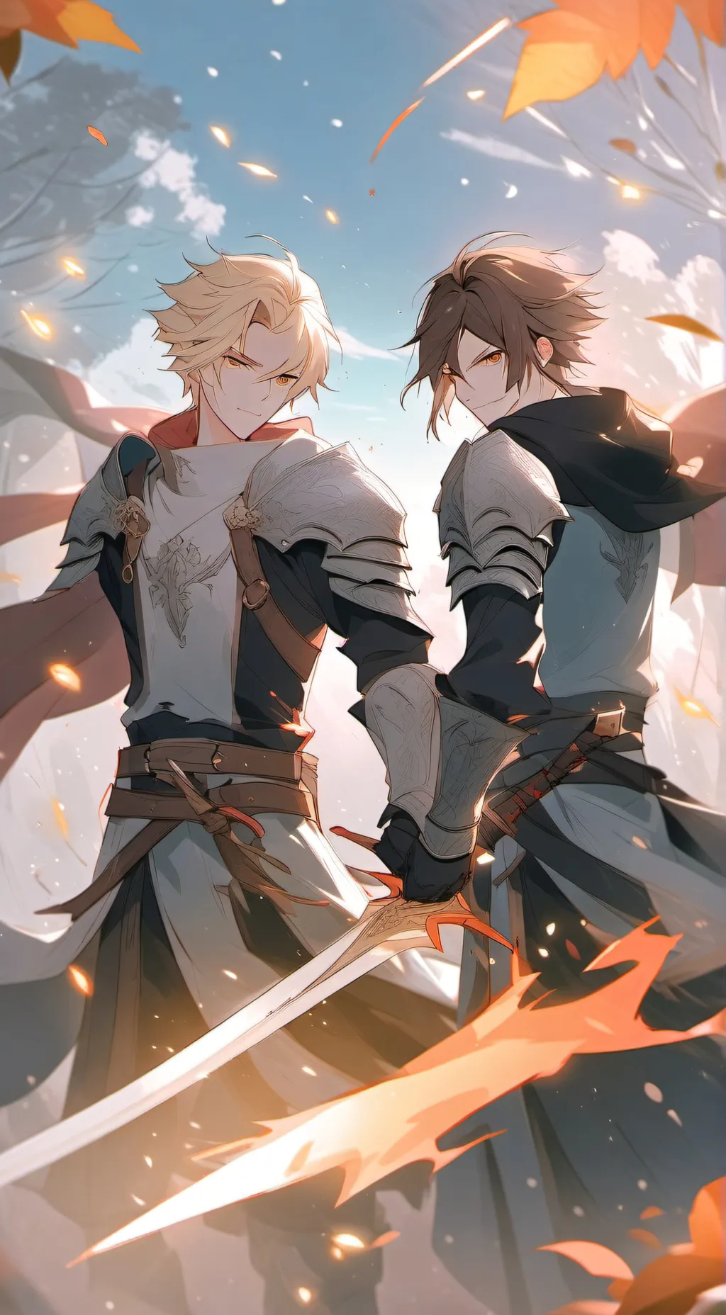 ai character: Jakob and Arne background