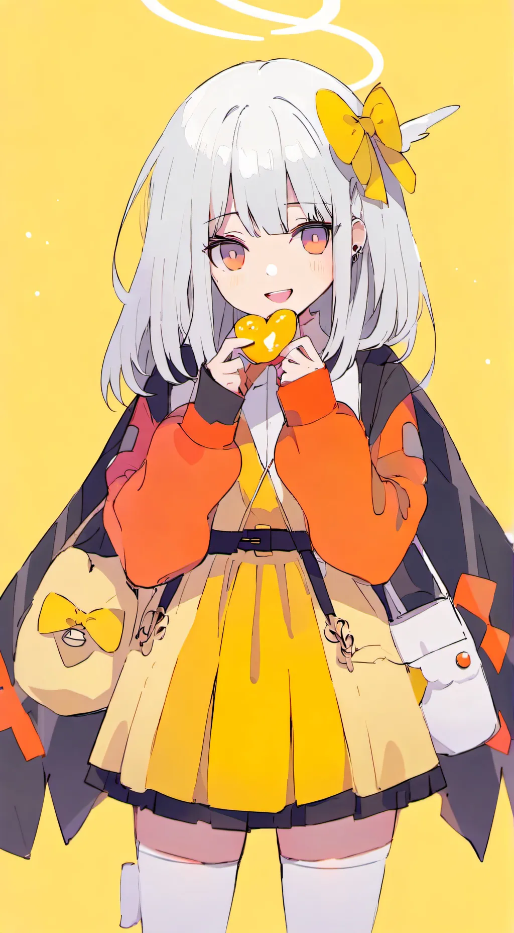 ai character: crystal background